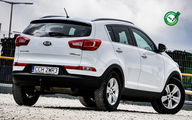 Kia Sportage cena 46500 przebieg: 193000, rok produkcji 2013 z Lubawa małe 704